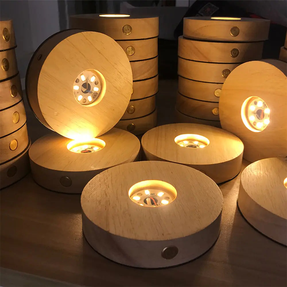 Wooden Light Display