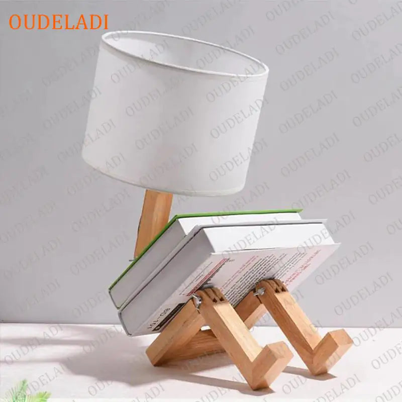 Wooden Table Lamp