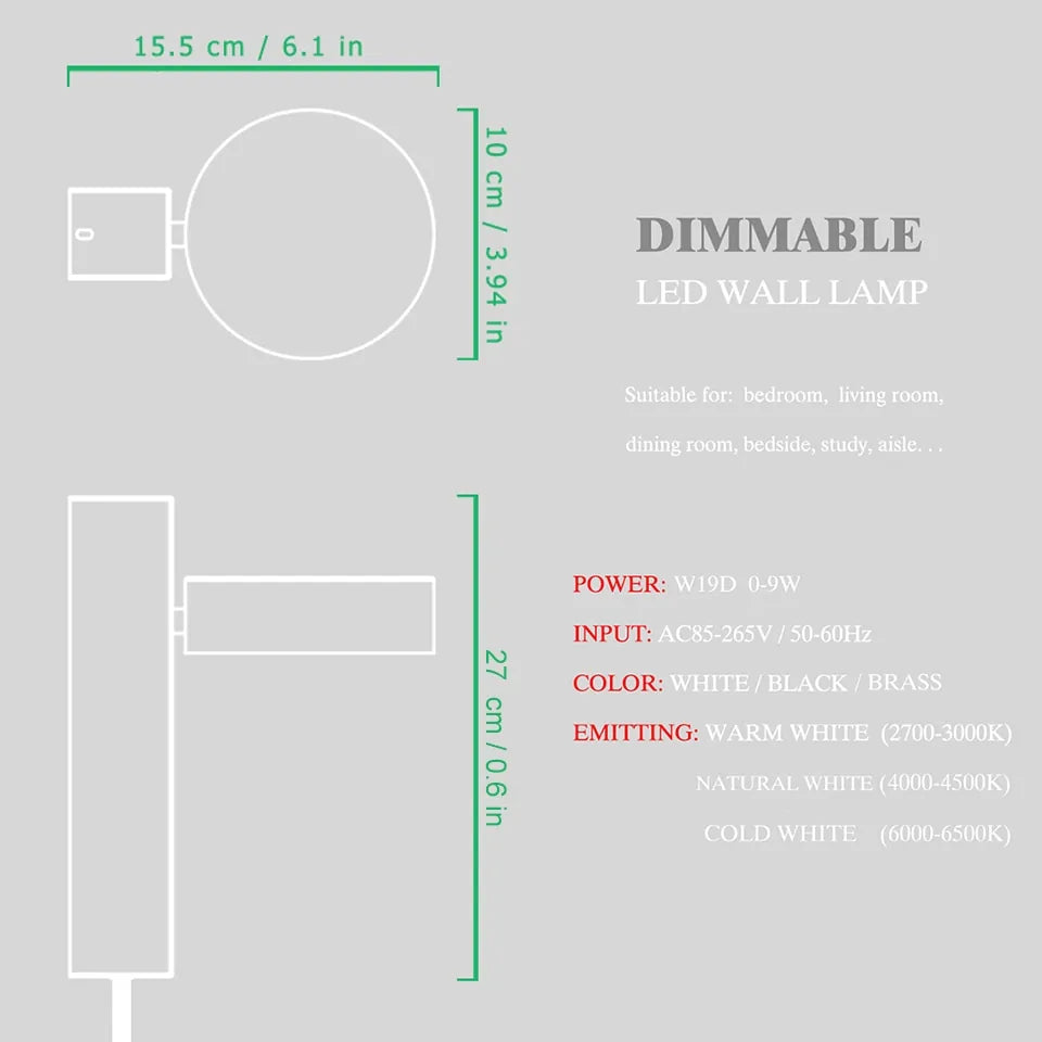 LED indoor Wall Lamps